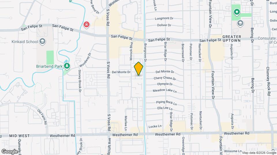 6334 Chevy Chase Dr Map and Location Details