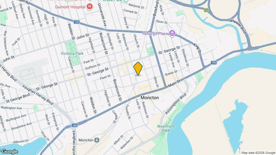 233 Robinson St Map and Location Details