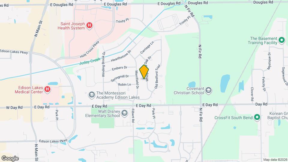 54579 Whispering Oak Dr Map and Location Details
