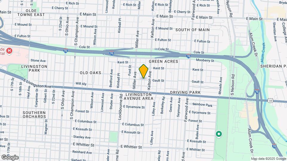 1419 Gault St-Unit -1419 Map and Location Details