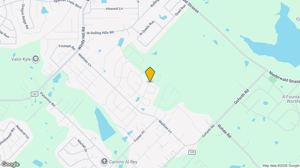 282 Texas Palmetto Cir Map and Location Details