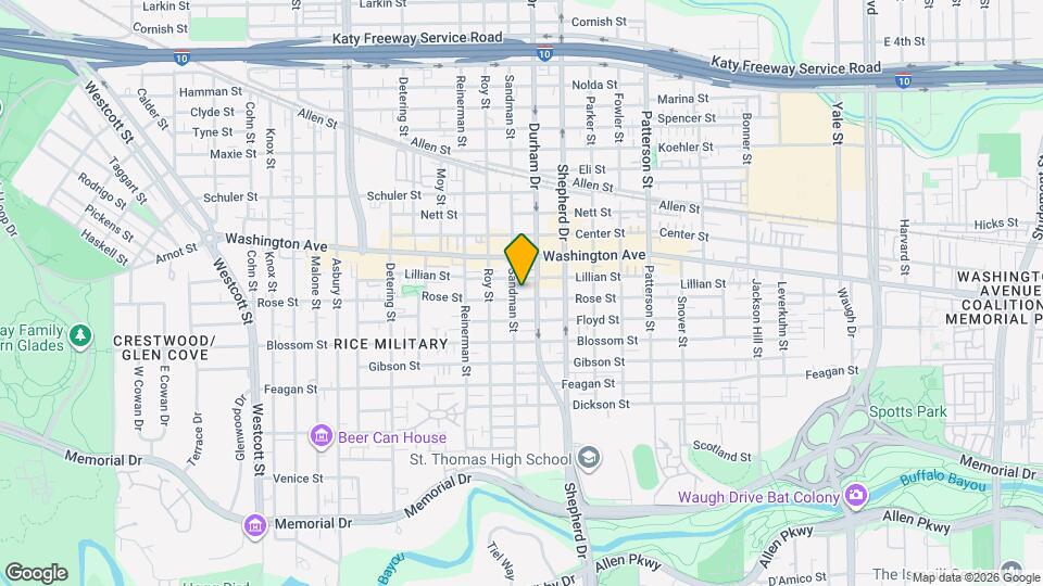 4912 Rose St Map and Location Details