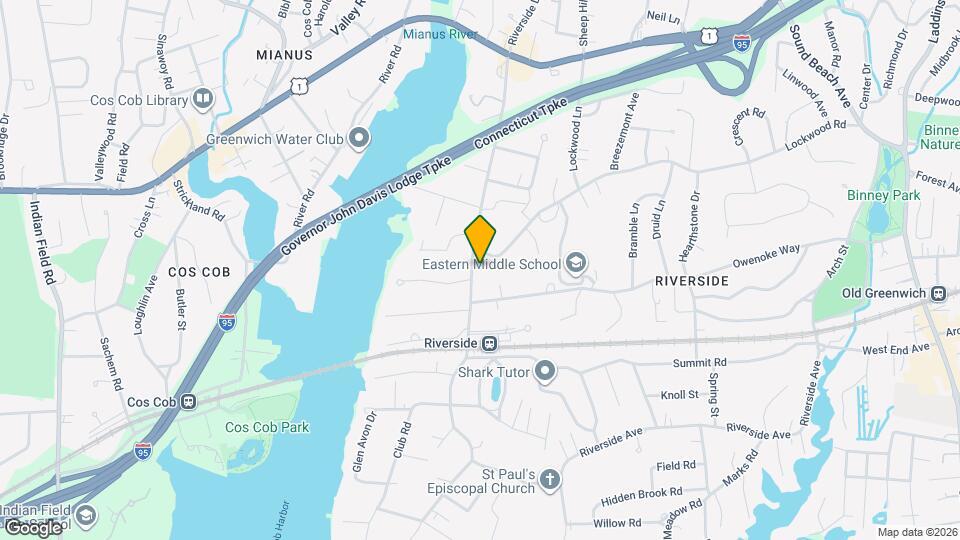 97 Riverside Ave Map and Location Details