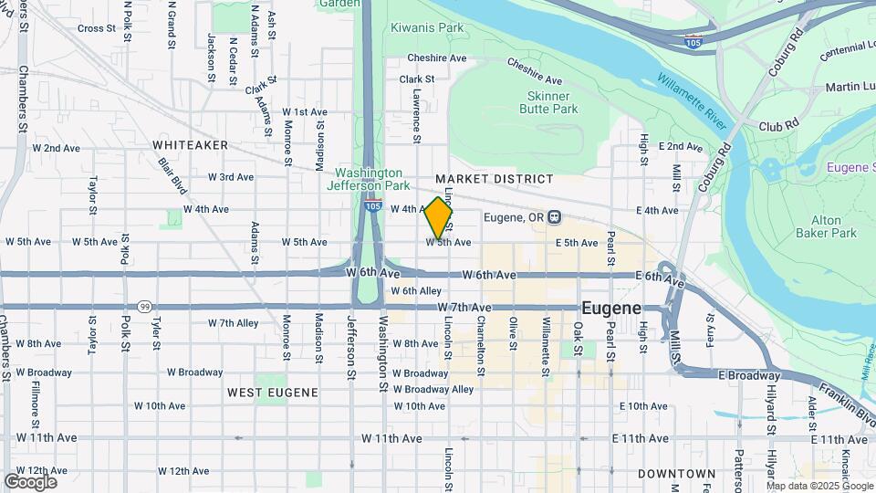 332 W 5th Ave Mapa y Detalles de la Ubicación