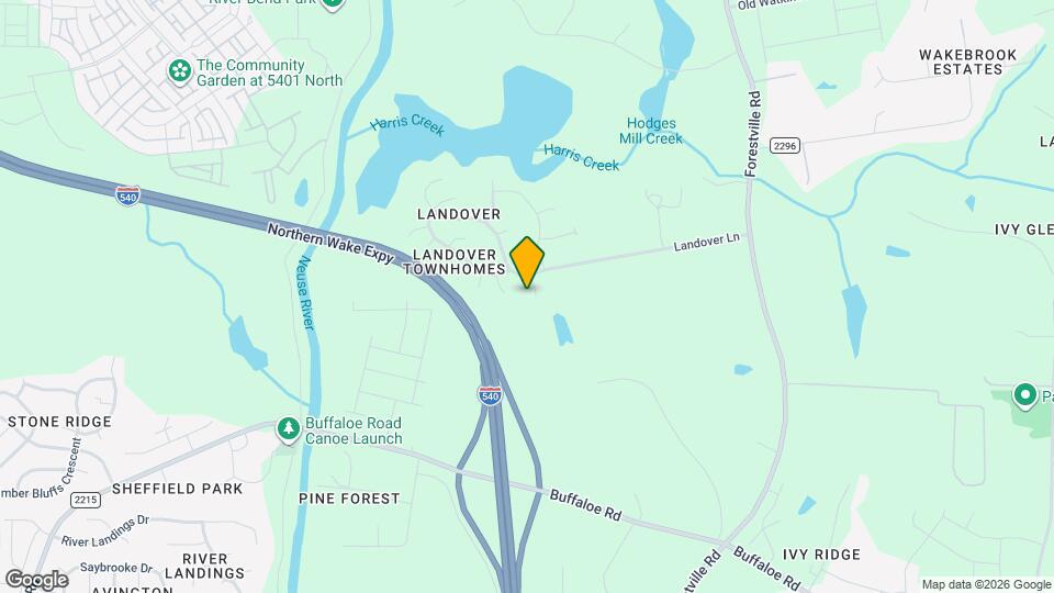 4812 Landover Ridge Dr Mapa y Detalles de la Ubicación