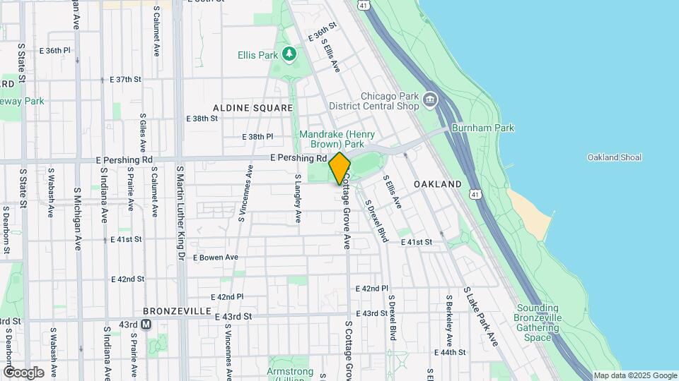 763 E Oakwood Blvd Map and Location Details