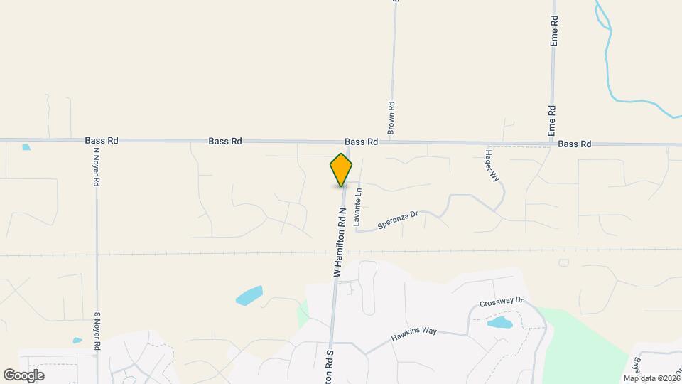 1303 W Hamilton Rd N Map and Location Details