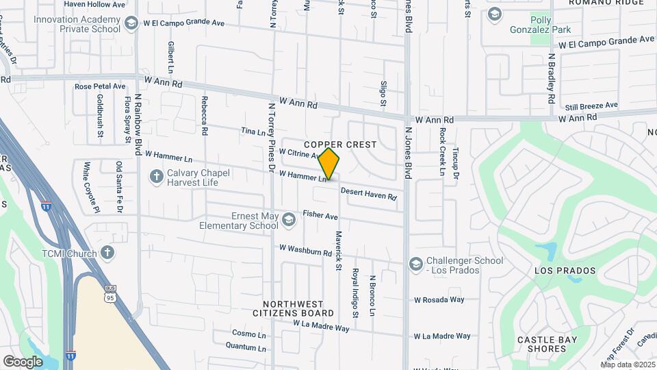 6614 Nimbus Ave Map and Location Details