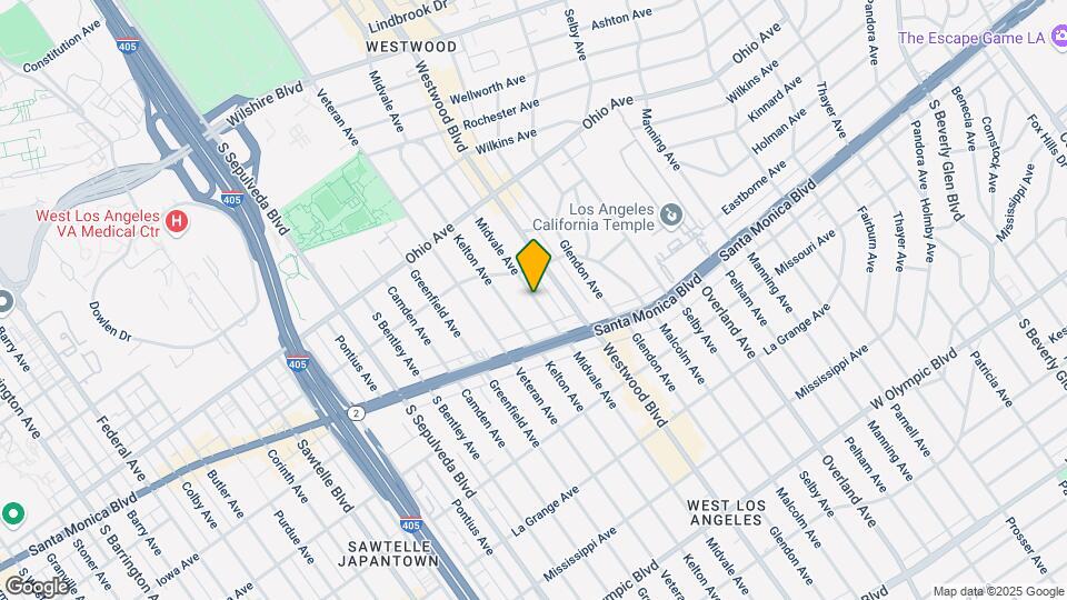 1739 Midvale Ave, Unit 1739 Midvale ave Mapa y Detalles de la Ubicación