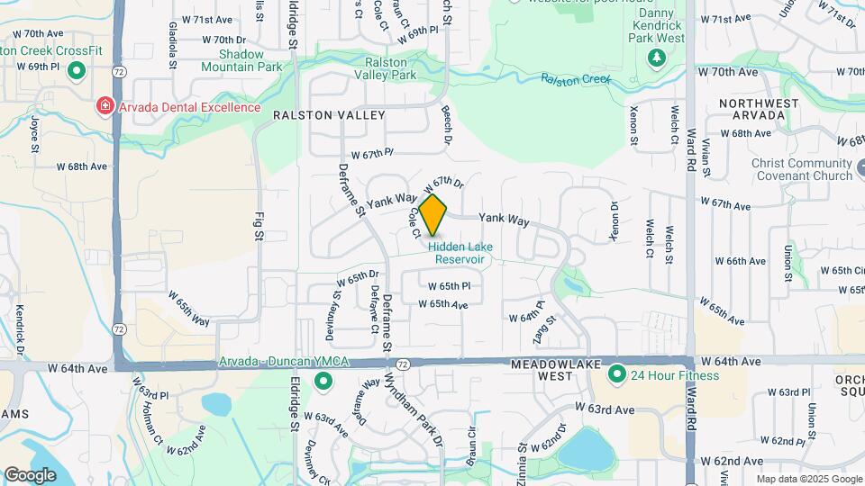 6588 Cole Ct Map and Location Details