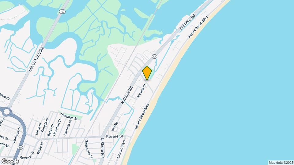 47 Oak Island St, Unit 1 Map and Location Details