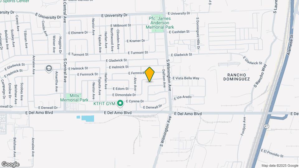 1807 E Calstock St Mapa y Detalles de la Ubicación