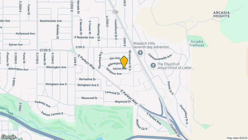 2590 Yermo Ave Map and Location Details