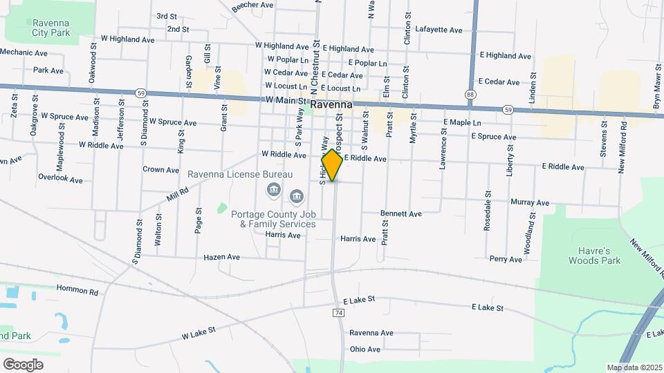430 S Prospect St, Unit 434 Map and Location Details