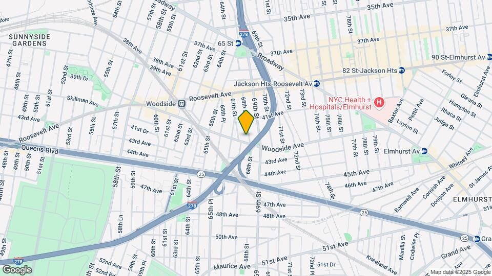 41-46 68th St Mapa y Detalles de la Ubicación