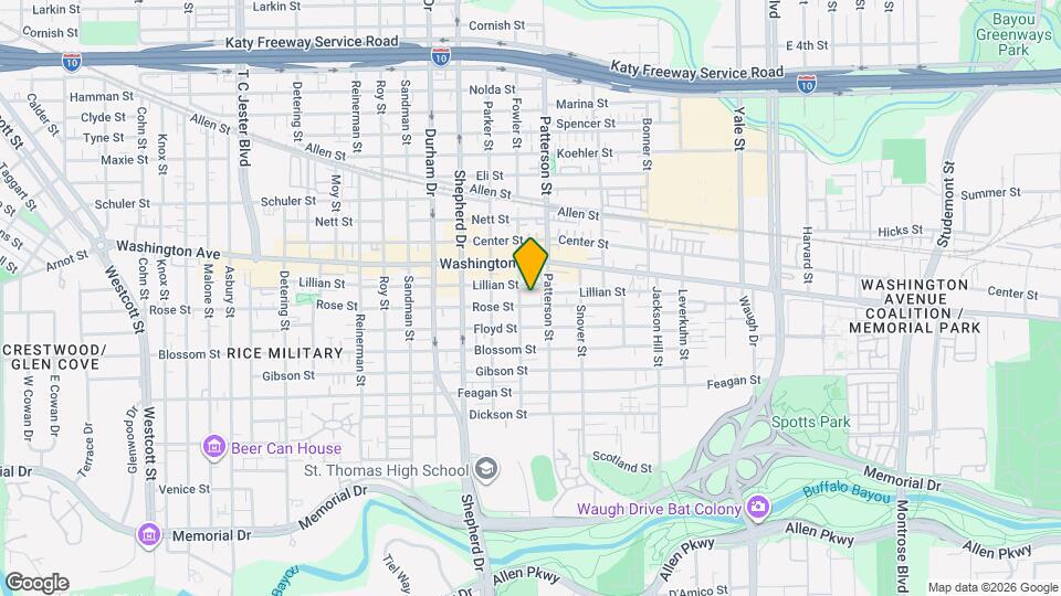 4512 Rose St Map and Location Details