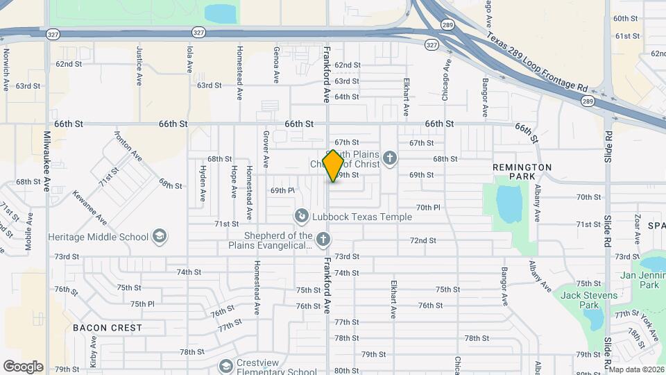 5732 70th St Map and Location Details