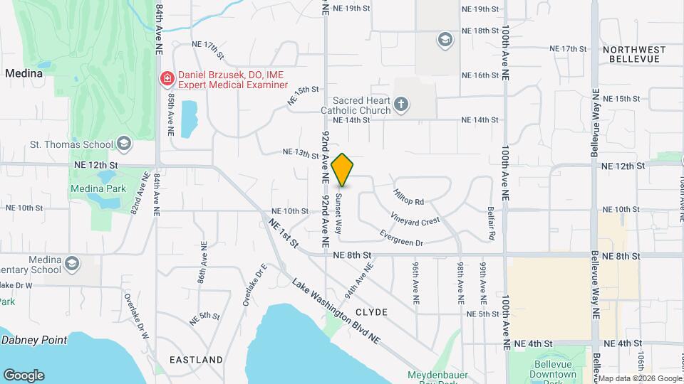 1022 Sunset Way Map and Location Details