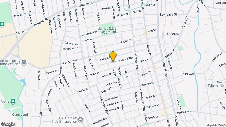 92 Packard Way Map and Location Details