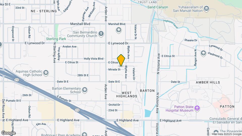 6091 Mirada Pl Map and Location Details