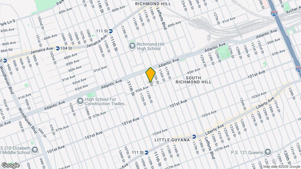 113-17 95th Ave Map and Location Details