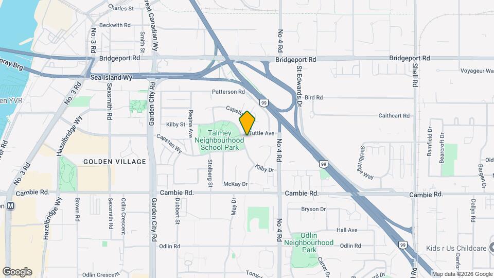 9810 Tuttle Ave Map and Location Details