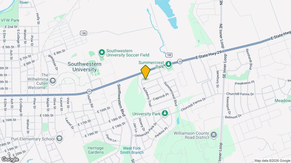 2305 Candle Ridge Trail Map and Location Details