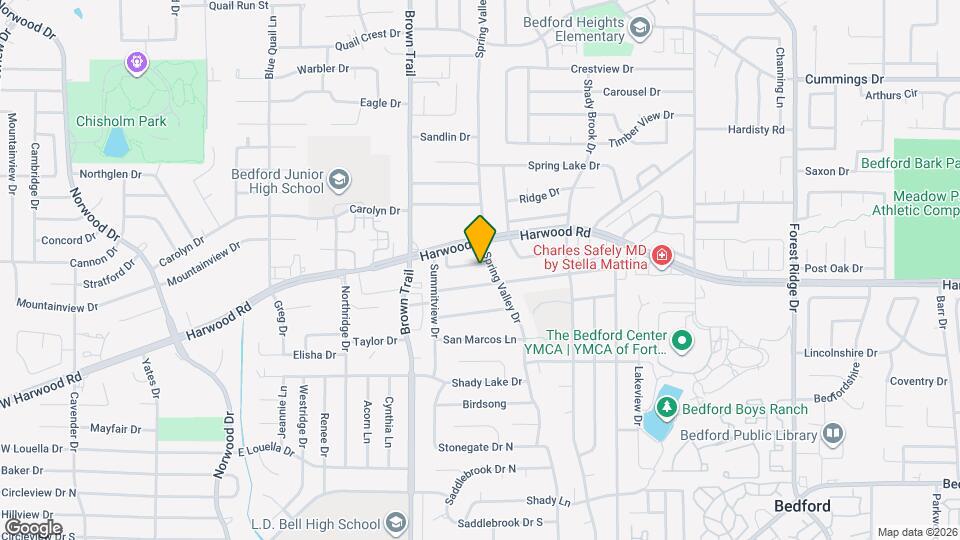 826 Shady Glen Ln Map and Location Details