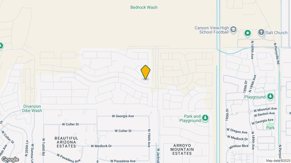 19542 W Badgett Ln Map and Location Details