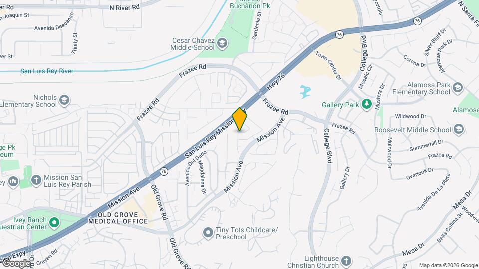 4701 Lagunita Way Map and Location Details