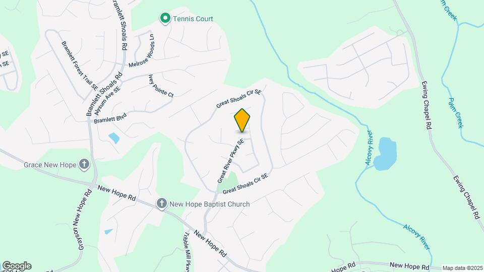 1420 Great River Pkwy SE Mapa y Detalles de la Ubicación