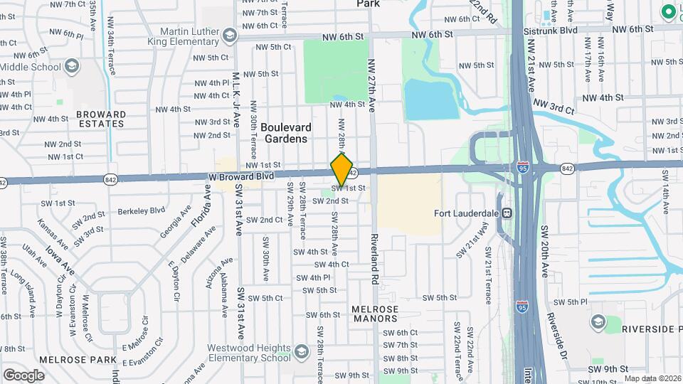 2780 SW 1st St, Unit 2780 Map and Location Details