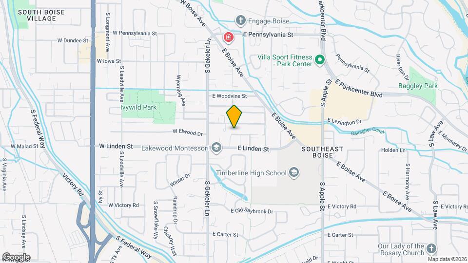186 E Elwood Ln Map and Location Details
