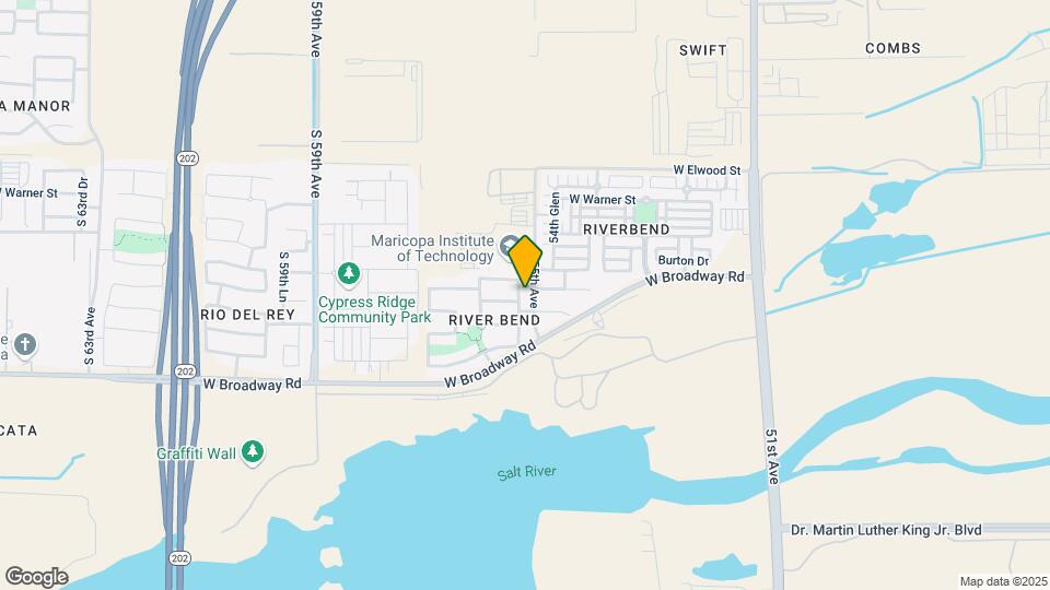 4021 S 55th Dr Map and Location Details
