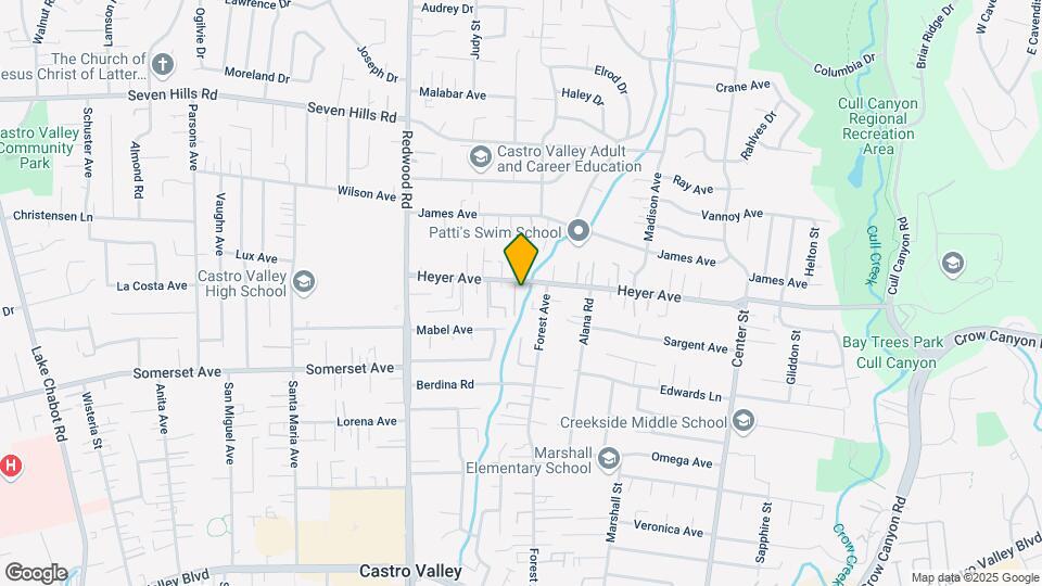 4345 Heyer Ave Map and Location Details