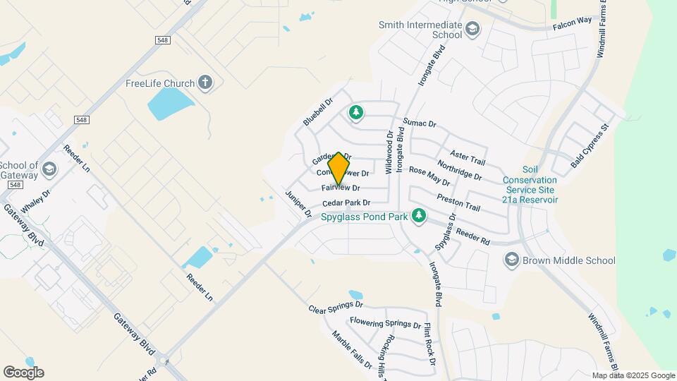 2032 Fairview Dr Mapa y Detalles de la Ubicación
