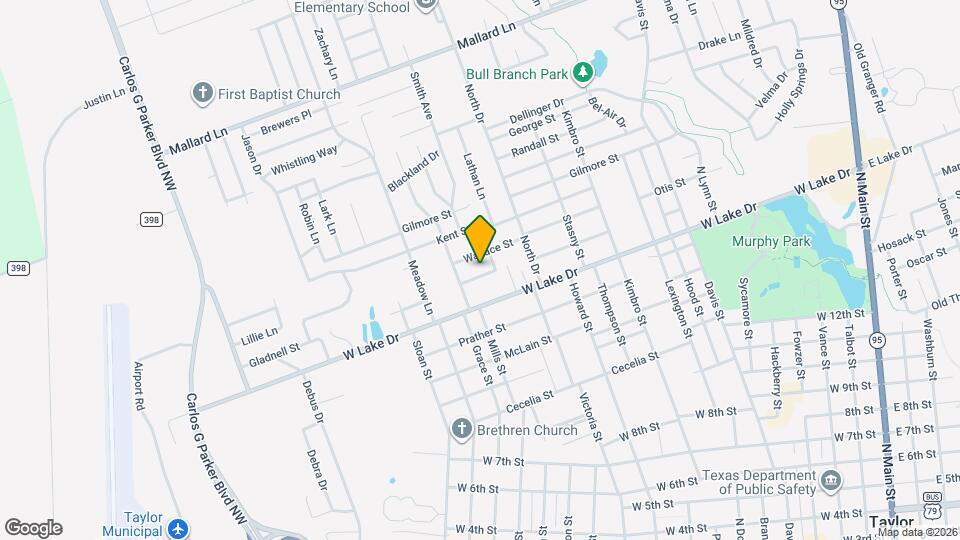 1406 Fisher St Mapa y Detalles de la Ubicación