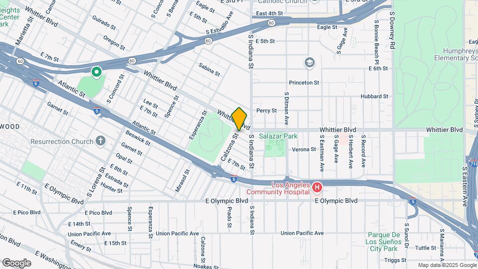 916 Calzona St Map and Location Details