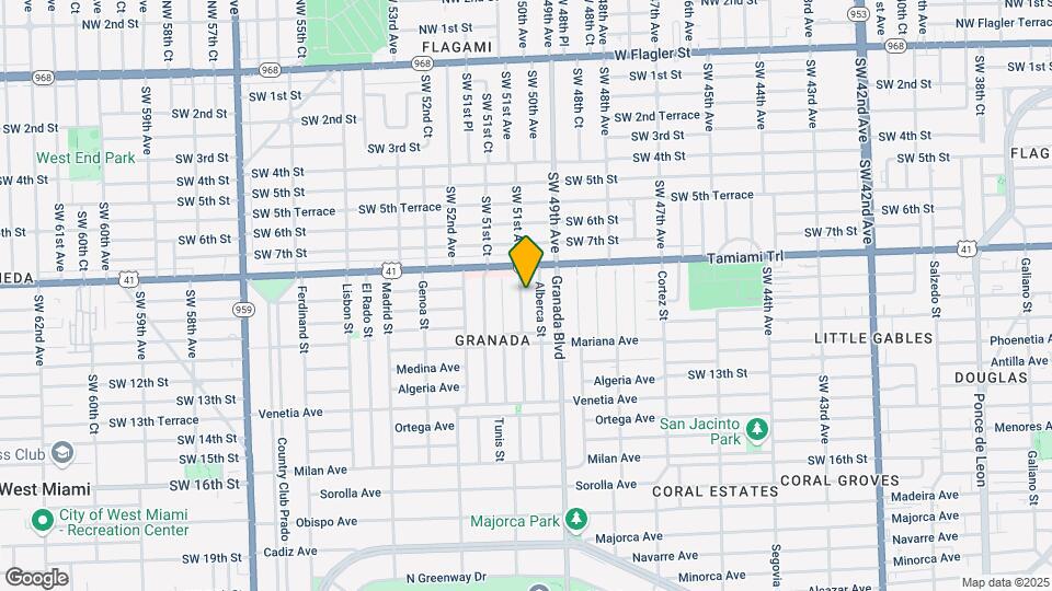 829 Granada Groves Ct Map and Location Details