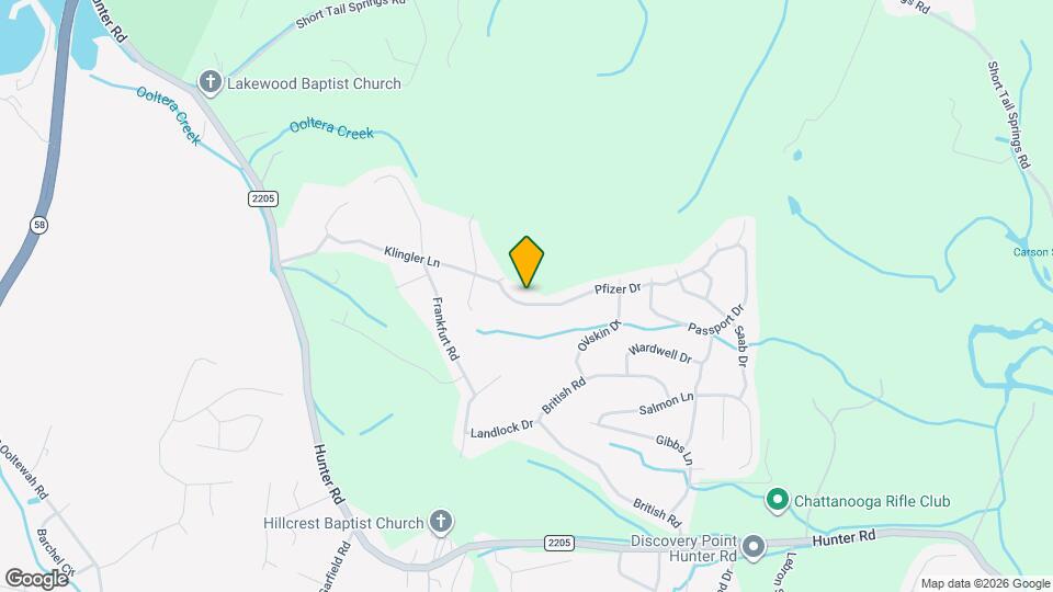 7393 Pfizer Dr Map and Location Details