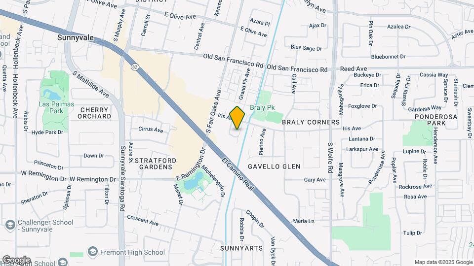 691 Golden Oak Dr Map and Location Details