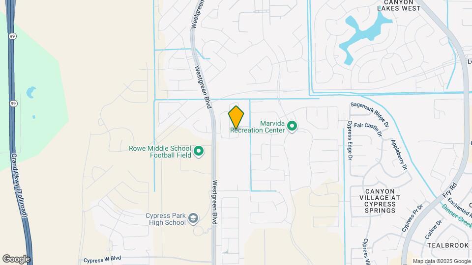 7915 Cypress Country Dr Map and Location Details