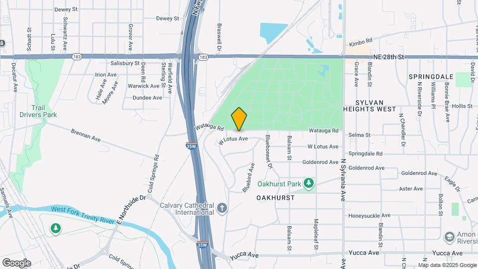 2117 W Lotus Ave Map and Location Details