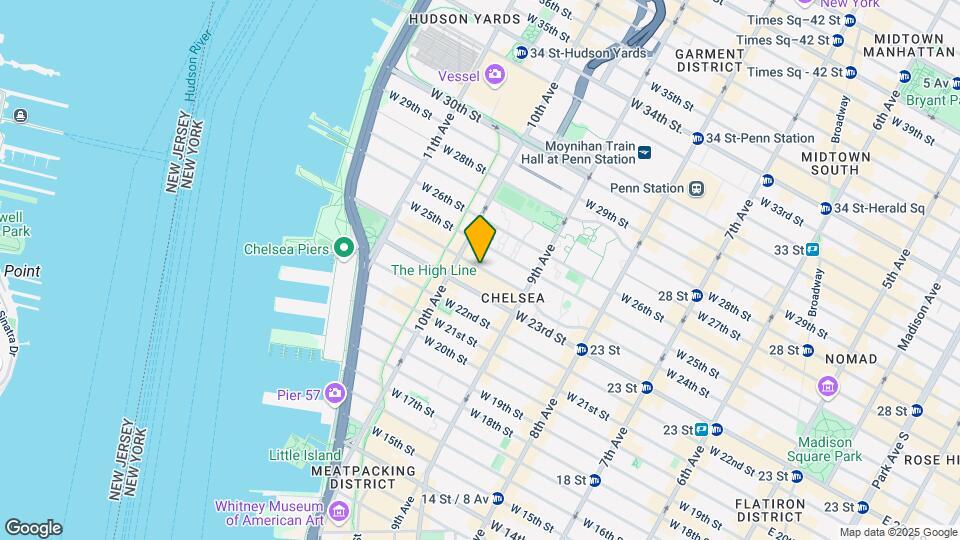 470 W 24th St-Unit -: 4F Map and Location Details