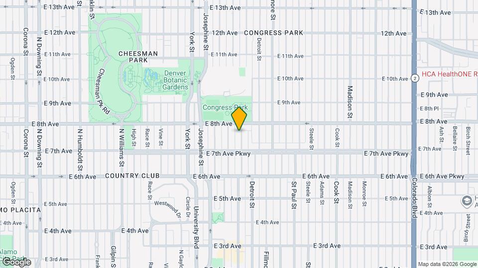 757 Clayton St, Unit ID1386234P Map and Location Details