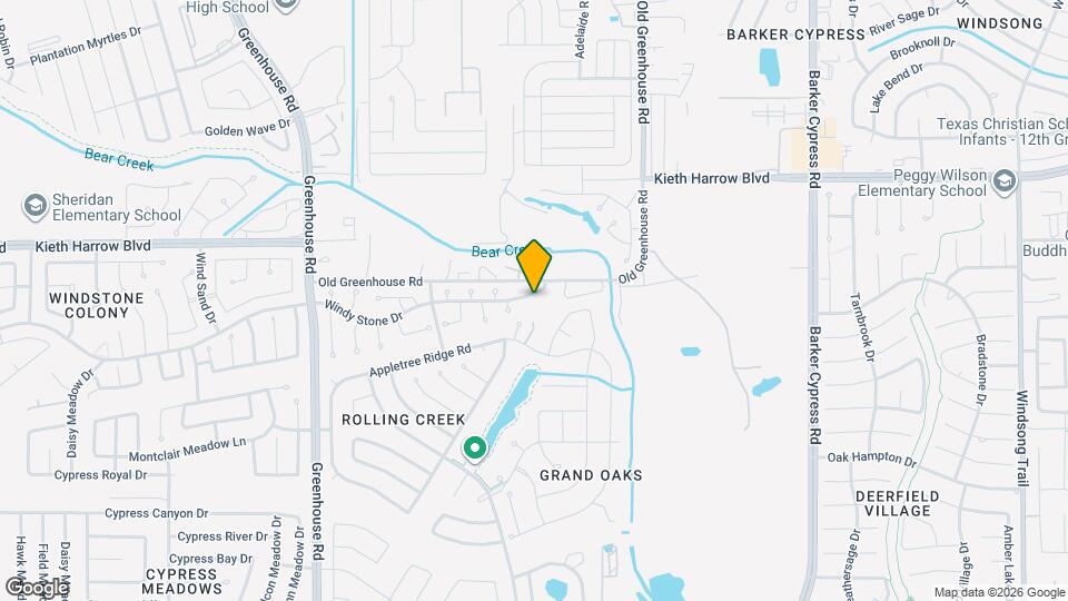 18523 Windy Stone Dr Map and Location Details