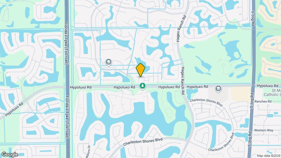 6958 Oak Bridge Ln Map and Location Details