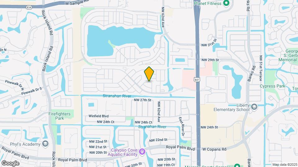 6320 NW 29th St Map and Location Details