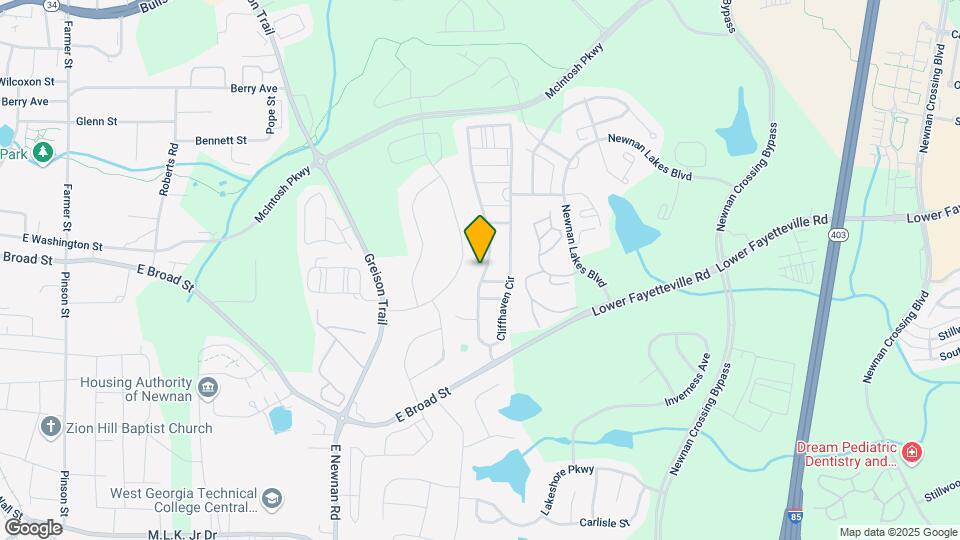 345 Cliffhaven Cir Map and Location Details