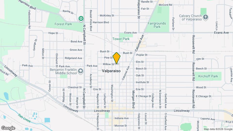 6 Willow St Map and Location Details